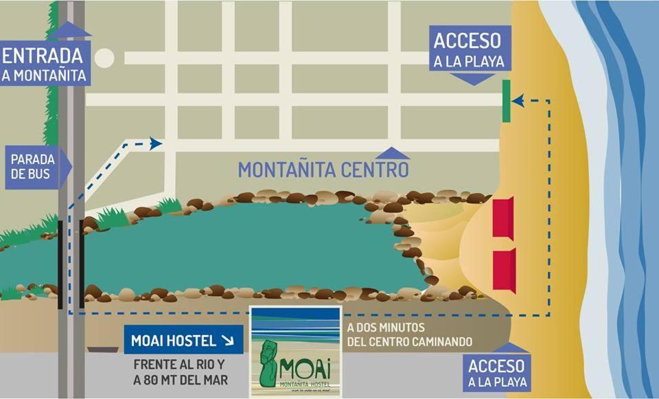 Hostal Moai Montañita المظهر الخارجي الصورة